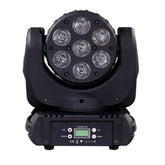 7pcs Led Beam Shaking Head Light 7x12w Rgbw Led Stage 4in1 RGBW Moving Head Light