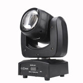 Moving Head Lights LED 100W Beam Effect Spotlights DMX512 with RDM and Linear Focus Dj Stage Lights for Chrismas Wedding Party Dance