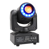 30W Moving Head Light LED Stage Lighting DJ Lights with RGBW Cycle Strip Beam Spotlight by Remote and DMX Control for Parties Wedding Church Live Show Club Bar