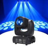 100W Moving Head DJ Lights Rotating Prism Stage Light LED Beam Lighting and 7 Gobos Spotlight with Sound Activated and DMX Control for Wedding Parties Church Live Show Disco Bar