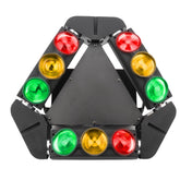 9X10W RGBW 4in1 LED Spider Stage Moving Head Light DMX Bar KTV DJ Disco Lighting