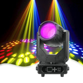280W Moving Head Stage Lights 13Gobos 14 Colors Beam Spotlights Linear Zoom DJ Lights with Frost & Rainbow Wheel Strobe Effect Disco Lights for Party Disco KTV Bar Show