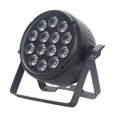 Bühnenlichter, 14 x 15 W, Uplights mit 4-in-1-RGBW-LED-Par-Lichtern, musikaktiviert, DMX512-Steuerung, helles DJ-Par-Licht für Bühnenpartys, Clubs, Discos, Hochzeitsveranstaltungen