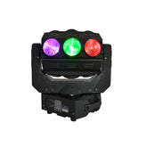 9x10w DJ Lighting Lamp Stage Light Party Lights RGBW 4 in 1 Led Beam Moving Head Dj Disco Stage Wash Light Dmx512 13/15 Channels Effect Lighting for KTV Disco Party Wedding Concert