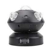 LED Moving Head Light DJ Lighting 120W RGBW Disco Stage Light Colorful Rotating Light DMX512 for DJ Parties Home Concert Bar