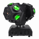 3 In1 Stage Moving Head Light,160W Mixed Effect Sound Activated RGB LED Stage Light by Remote and DMX Control,11/14 Channel,for Disco KTV Club Party