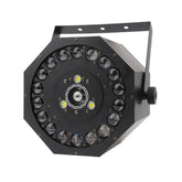 Disco Light Party Light, DJ Lights 3in1 with Disco Ball, LED Strobe Light, Sound Activated Stage Lights Compatible with DMX Control for Home Dance Wedding Event Party