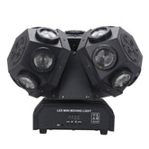 3Head Football Led Beam Moving Head with Laser Wash Stage Light DMX512 DJ Disco Effect Lighting Party Event Show