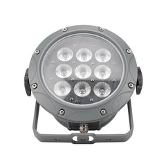 9LED Par Lights IP65 Waterproof Stage Lights, DMX512 Sound Activated Control 6in1 Disco DJ Lights for Outdoor Party Concert Club KTV Music Show Garden Wedding