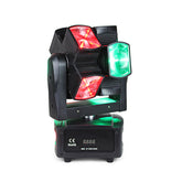 Moving Head Lights, 8x10W RGBW DJ Lights Stage Lighting, 16/23CH DMX Spotlights, 4 in1 Beam Wash Zoom Effect Stage Lights Professional DMX Control Sound Activated DJ Lights