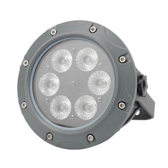 6LED Par Lights IP65 Waterproof 40W Stage Lights, DMX512 Sound Activated Control RGBW Disco DJ Lights for Outdoor Party Concert Club KTV Music Show Garden Wedding