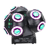 150W 3 Head Football Led Beam Moving Head Wash Stage Light DMX512 21 Channels DJ Disco Effect Lighting Party Event Show