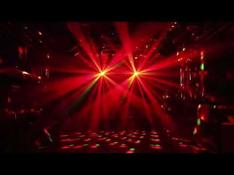 LED Moving Head Light 30W Double Sided Moving Heads DJ Lights with Kaleidoscope and Stage Lighting by DMX and Sound Activated Control Spotlight for Wedding Church Live Show Bar