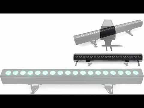 200W LED Wall Washer Light, RGBW 5000K Color Changing Linear Wall Washer Light Bar, LED Spot Light for Outdoor Indoor Lighting Projects