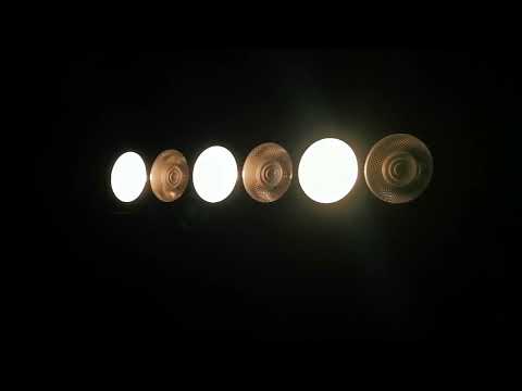 LED COB 150W Par Lights Cool White and Warm White Stage Lighting Wash Lights DMX 512 Aluminum Alloy Shell Uplighting for Church Christmas Party Disco Wedding Birthdays Concert Club Show