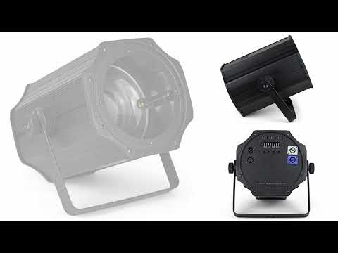 200W LED Warm White/Cold White Par COB Lights Zoom DMX Stage Lights for Church/Party/Stage Show/Club/Karaoke