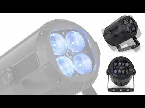Pub Lighting 4x10W RGBW 4in1 Zoom Mini Par LED Spotlight Stage Lamp With Wash Effect