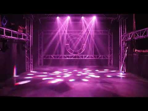 DJ Lights 100w Bee Eye Wash Moving Head Lights Strobe Party Disco Lights Green-Effect Strobe DJ Lights Compatible with 10/15CH DMX512 for Home Dance Wedding Event Party