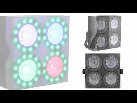 4LED Blinder Stage Par Light with COB Light Ultrabright for Parties, Wedding, Church, Gig, Bars, Events