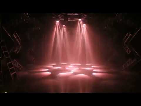 6x15W Mini Bee Eye Moving Head DJ Light, 90W LED RGBW Stage Light Rotate Beam Spot Effect, DMX Sound Activated Remote Control for Parties Wedding Bar Church Show (RGBW 4in1)