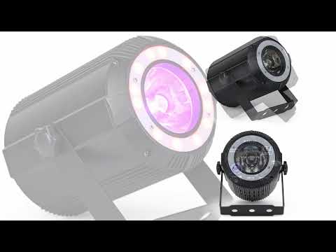 40W RGBW 4in1 LED Par Light 12pcs RGB 3IN1 SMD 5050 LED Strip Parabolic Aluminized Reflector DMX512 For Party Show Disco DJ Bar