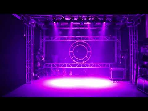 Moving Head Light LED RGBW Beam/Wash Effect Stage Lights Professional DMX Control Sound Activated DJ Lights for Chrismas Disco and Nightclub