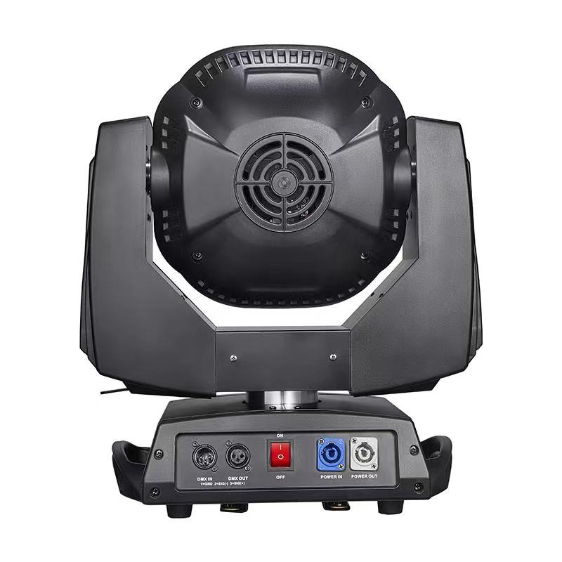 19x15W Moving Head Light LED RGBW 4in1 Beam/Wash/Zoom Effect Stage Lights Professional DMX Control Sound Activated DJ Lights for Chrismas Disco and Nightclub