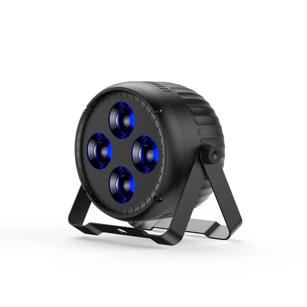 4COB Par Lights Professional 180W ProCob Spotlight Bright DJ Light Strobe Lighting for Church,Parties,Wedding,Therter,Live Events
