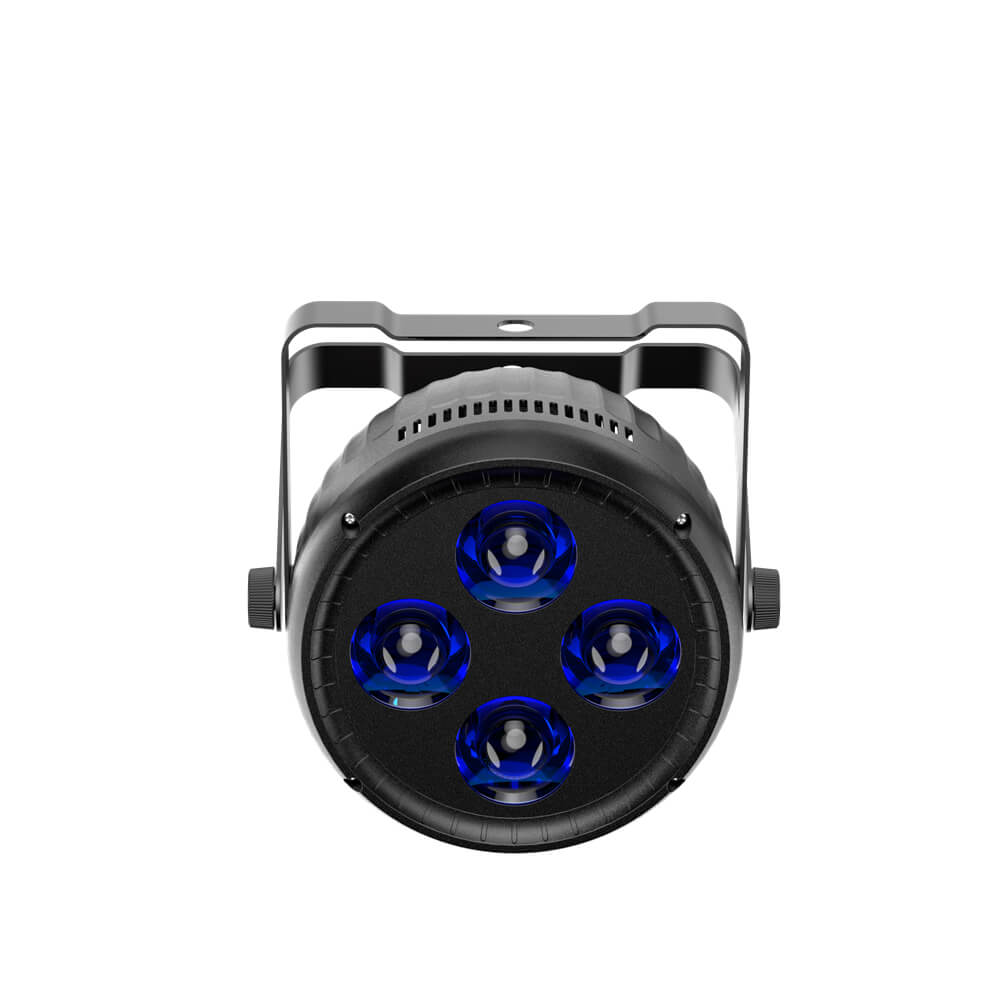4COB Par Lights Professional 180W ProCob Spotlight Bright DJ Light Strobe Lighting for Church,Parties,Wedding,Therter,Live Events