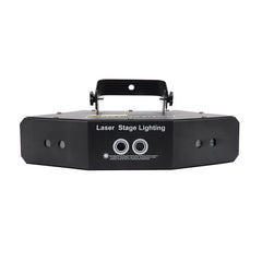 DJ Lights,Beam Effect Stage Light RGB Sound Activated Pattern Party Lights by DMX Control Strobe Light for Birthday Friend Party Disco Dancing Bar Club