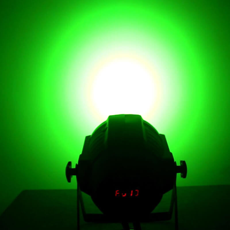 54pcs * 3W RGB 3in1 Led DMX Par Light para boda Navidad Bar Fiesta de cumpleaños Espectáculo de escenario 