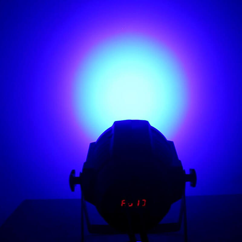 54pcs * 3W RGB 3in1 Led DMX Par Light para boda Navidad Bar Fiesta de cumpleaños Espectáculo de escenario 