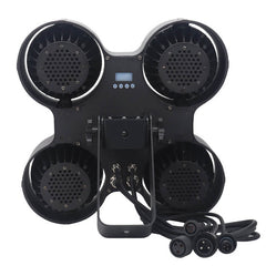 Stage Lights 4Pcs LED COB Blinder, Super Bright Par Lighting DMX Light, DJ Disco Bar Wedding Birthday for Dancing , IP65 4 Eye led blinder