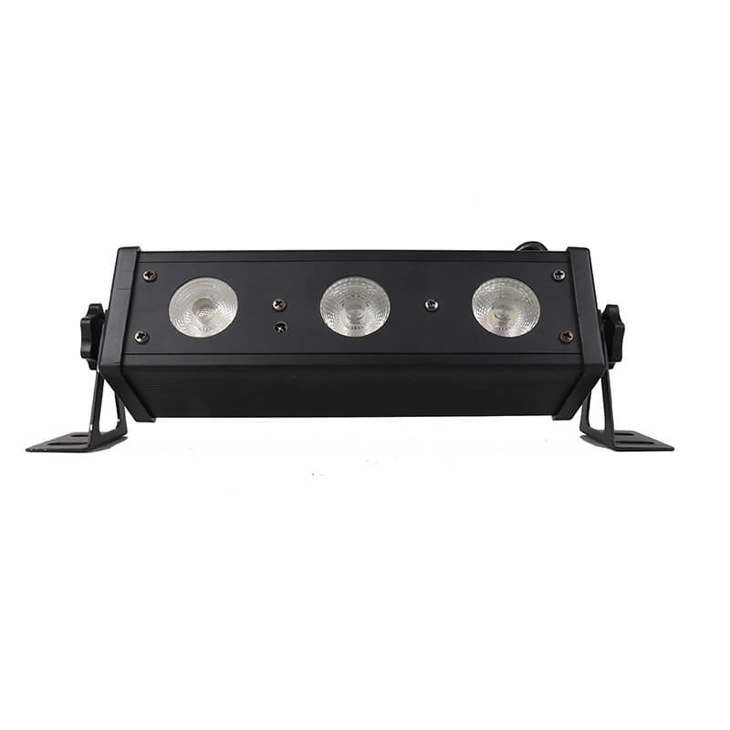 DMX Wall Washer FacadeRGBWYA 6in1 3pcs Linear Bar Light With Remote Control