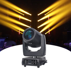 7R 230W Beam Moving Head Light - 17 Gobos RGBW Beam Lights - 14 Colors Led Moving Head Light Dj Lights - 16CH DMX512 Sound Control for Church Wedding Disco Party