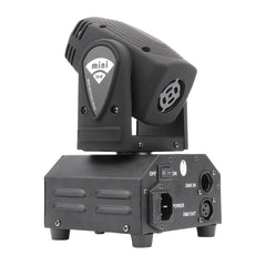 Moving Head Lights Mini LED Spotlight Beam 10W 4in1 RGBW Stage Lights Professional 11/13 DMX Channels Sound Activated DJ Lights for Disco Club Party Dance Wedding Bar Christmas