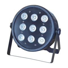 Par Can Light 9 RGBW LED 8CH DMX512 DJ Stage Lighting for Wedding Event Festival Celebration KTV Party Show