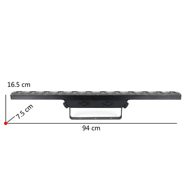 50W 2-in-1 wall washer led music light bar bar decoration lighting for box nightclub dancefloor party