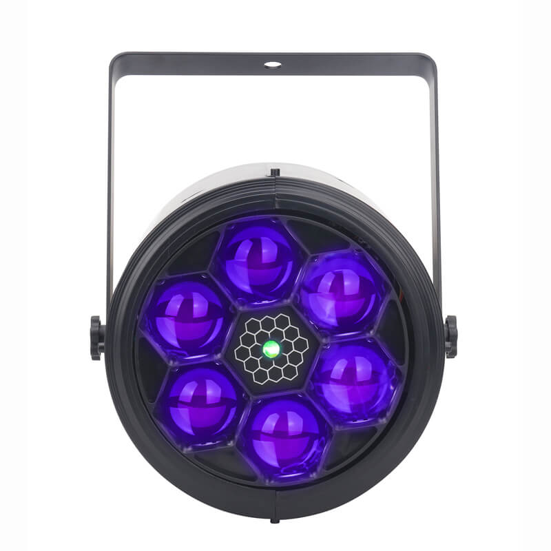 6*15w 4in1 Bee Eye Led Laser Lights DJ Lights Sound Active LED Wash Stage Lights Professional DMX 9CH Disco Lights for Party KTV Pub Bar Show Wedding