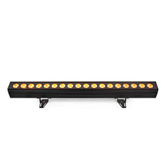 LED Stage Wash Light Bar - 200W 18LEDs RGBW 4in 1 Professional DJ Lights with Sound Activated by DMX Control Uplights for Church Wedding Halloween Christmas Events Birthday Party Lighting