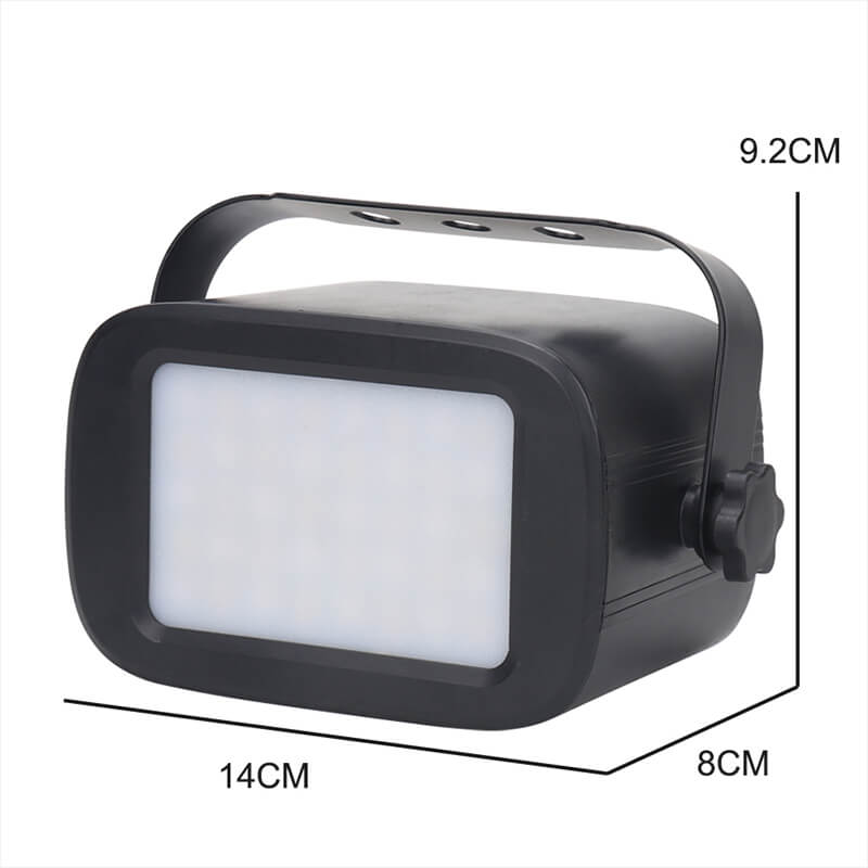 Disco Light Portable Bluetooth DJ Strobe Lights with Sound Activated Party Lights for Dance Parties Birthdays Room Decoration Lights X’mas