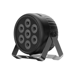 Luces de escenario 7x30W Uplights con luces par LED RGBW 4 en 1 Control DMX512 activado por sonido Luz par de DJ brillante para escenario Fiesta Club Disco Boda Eventos