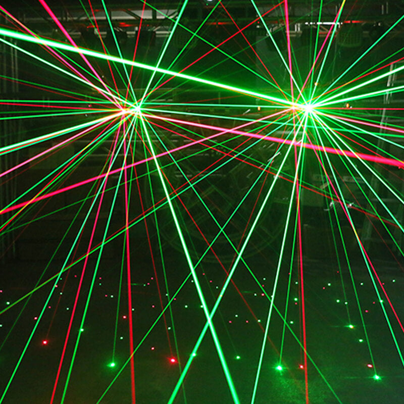6 Eyes Moving Head Beam Stage Light,150W RGBW Stage DJ Party Lights, Effect Stage Lamp by Remote and DMX Control for DJ Club Disco
