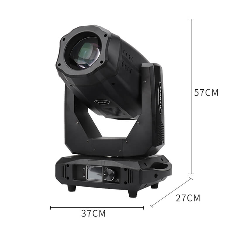 350W 17R Beam Moving Head DJ Disco Stage Light DMX512 18 Channels Effect Spot Lighting