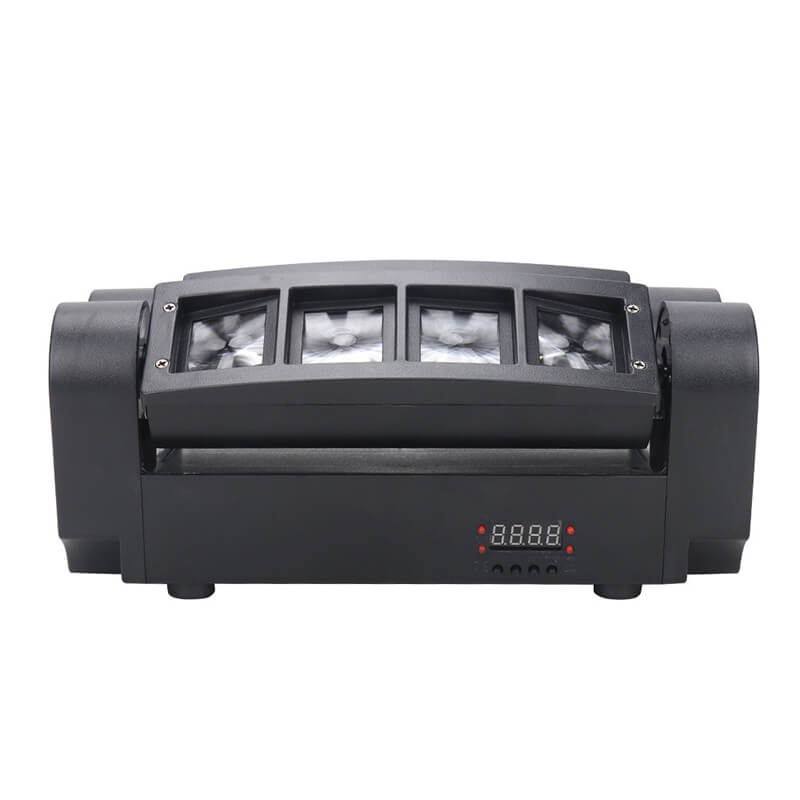 Mini 8*3W LED RGBW Spider Beam Light Halloween Spider Web Lights Spider Moving Head Light
