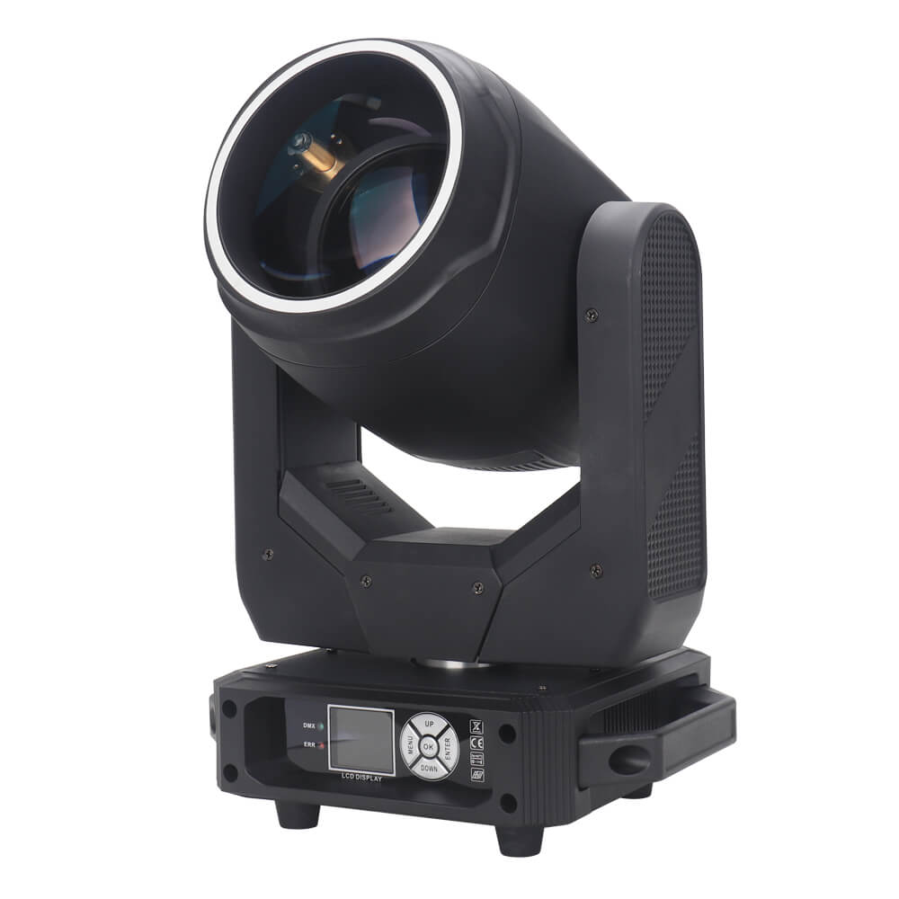 300W Beam Sharpy Moving Head Light - 17 Gobos RGBW Beam Lights - 11 Colors Led Moving Head Light Dj Lights - 17CH DMX512 Sound Control for Church Wedding Disco Party