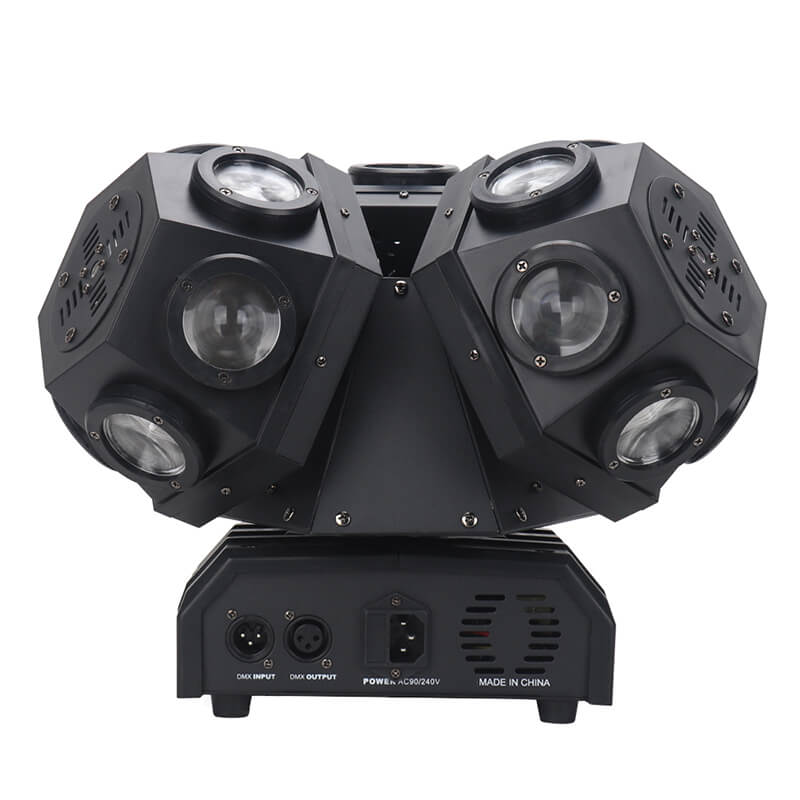 3Head Football Led Beam Moving Head with Laser Wash Stage Light DMX512 DJ Disco Effect Lighting Party Event Show