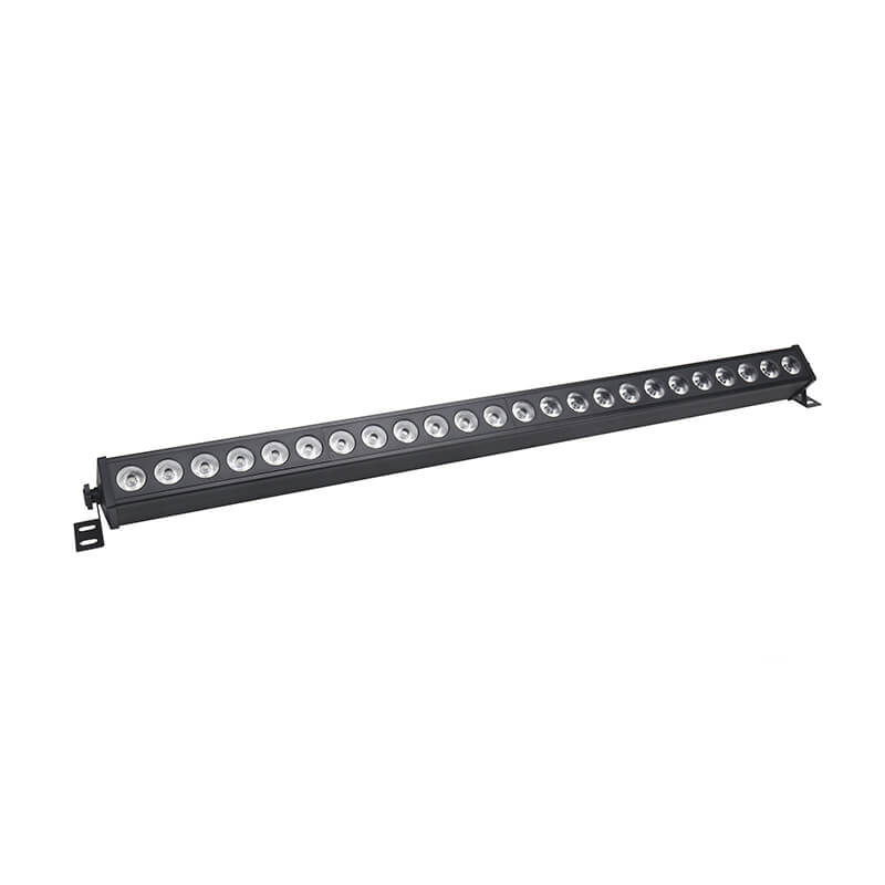 LED Stage Wash Light Bar - 80W 24LEDs RGB 3in 1 Professional DJ Lights with Sound Activated by DMX Control Uplights for Church Wedding Halloween Christmas Events Birthday Party Lighting