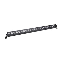 LED Stage Wash Light Bar - 80W 24LEDs RGB 3in 1 Professional DJ Lights with Sound Activated by DMX Control Uplights for Church Wedding Halloween Christmas Events Birthday Party Lighting