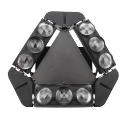 9X10W RGBW 4in1 LED Spider Stage Moving Head Light DMX Bar KTV DJ Disco Lighting